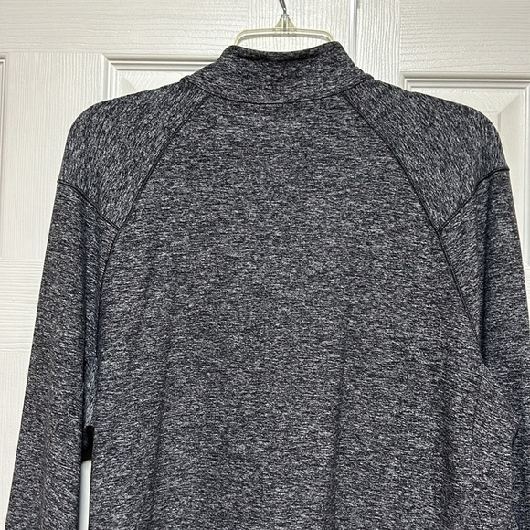 Lululemon Surge Warm 1/2 Zip Heathered Black - Men’s Size Large - Picture 6 of 10